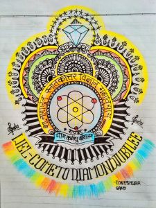 छात्रों की कलाकृतियां 